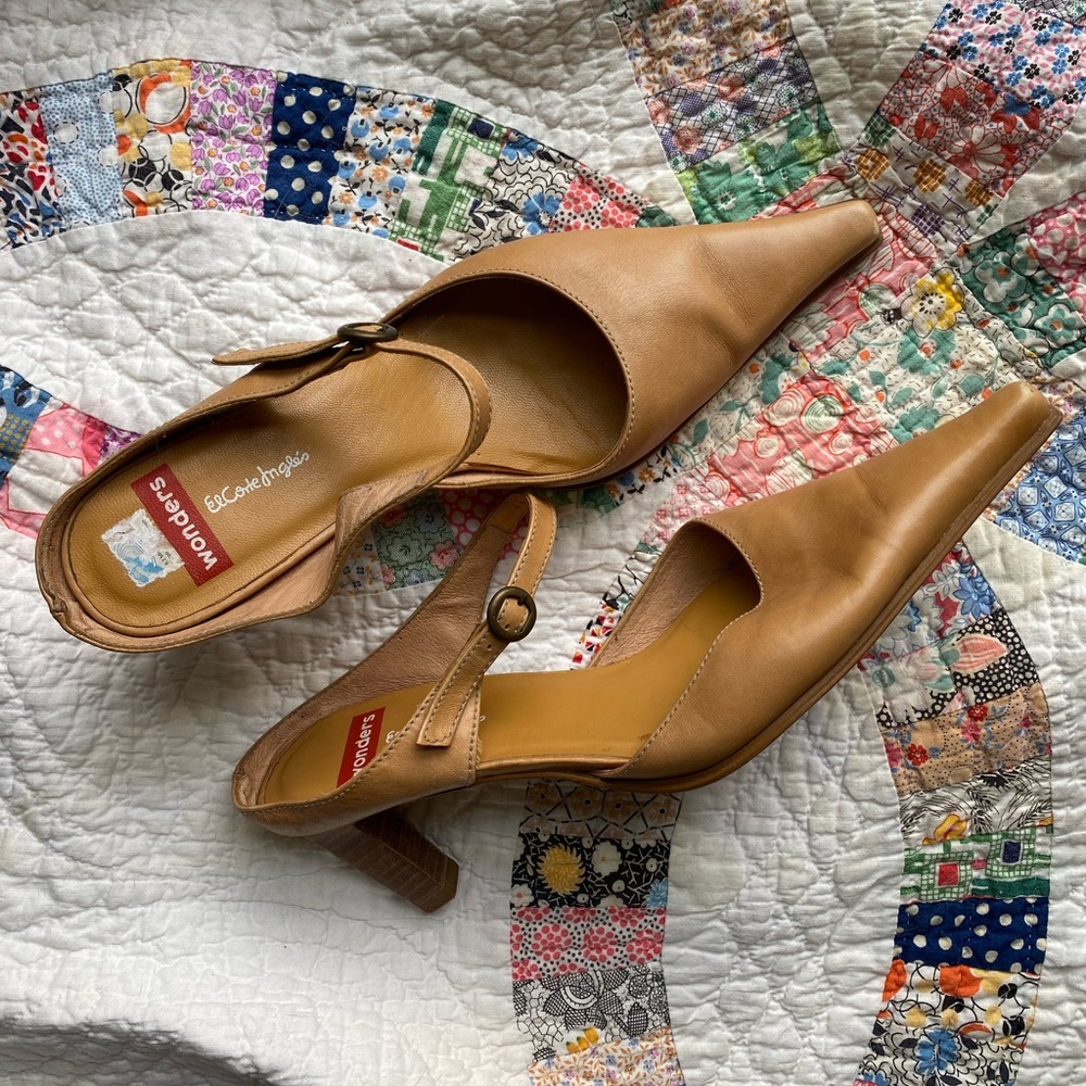 EXTREME Pointed Toe Beige Heels